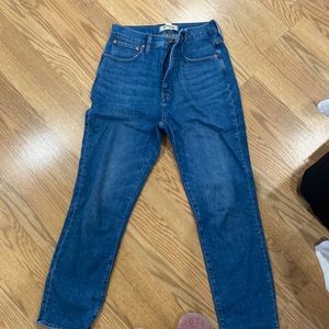 Madewell the perfect vintage crop jean